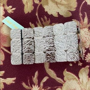 NWT Stunning Silver Bracelet